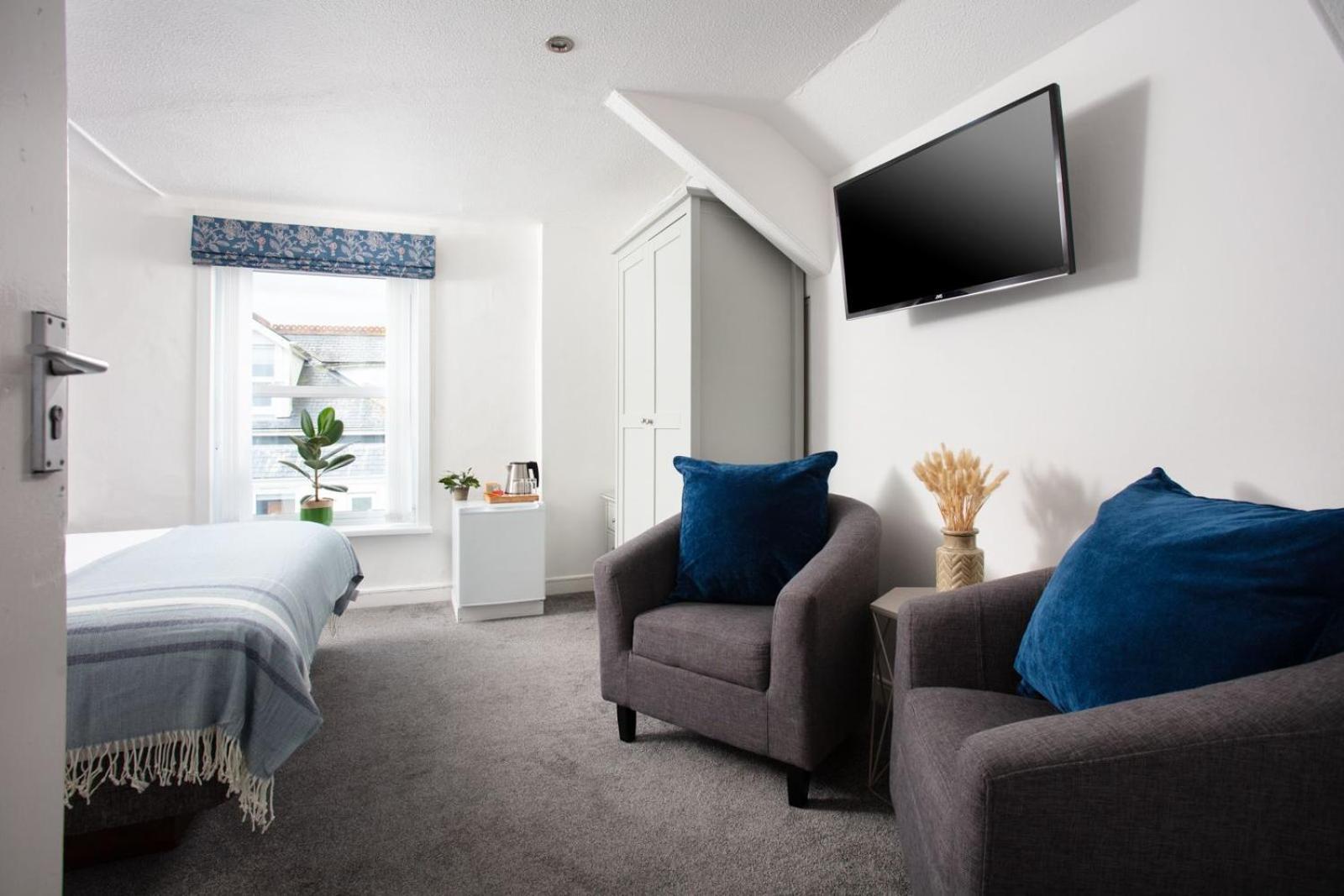 Gyllyngvase House Hotell Falmouth Rum bild