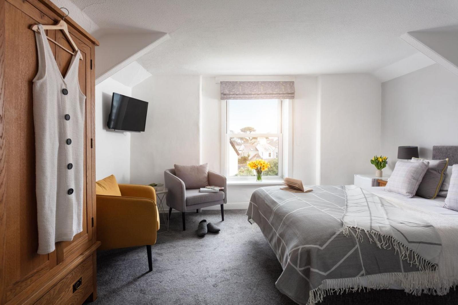 Gyllyngvase House Hotell Falmouth Rum bild